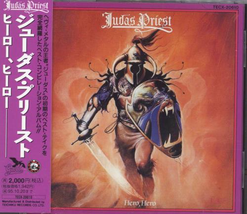 Judas Priest Hero, Hero Japanese Promo CD album (CDLP) (639718)